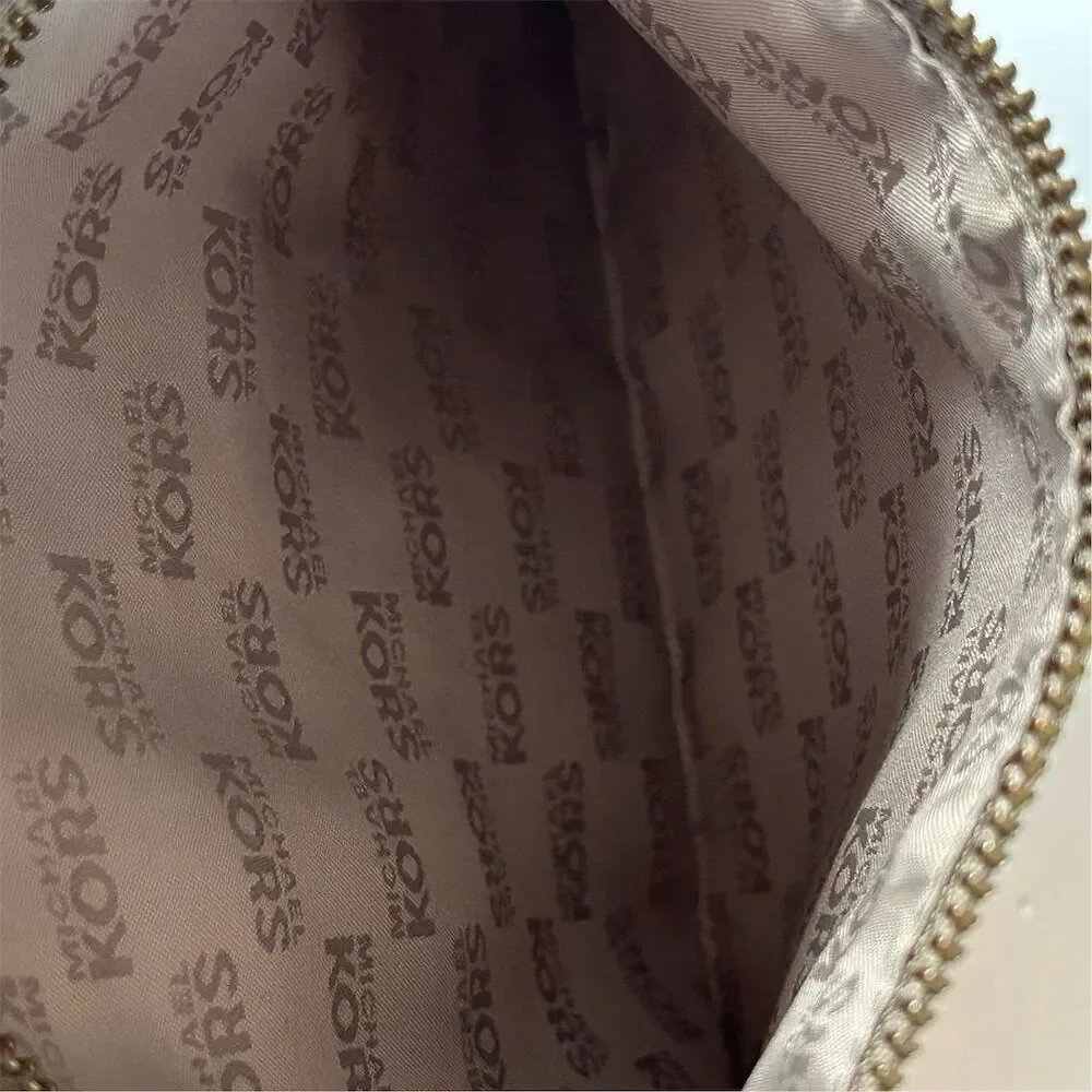 Michael Kors Kempton Nylon Large Pocket Tote Bag Neutral Women's Casual FLAWED‎ - Picture 15 of 16